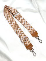 XARI - 'Amani' Tashengsel - Tasband - Verstelbaar hengsel voor handtas - Los - Crossbody Vervang hengsel over de schouder - Schouderriem - Bagstrap - Bandouliere - Schouderband - T