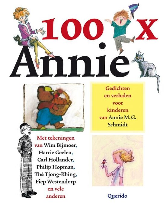 Cover van het boek '100 x Annie' van A.M.G. Schmidt