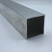 Aluminium Vierkante Koker 50x50x3mm - 1 meter