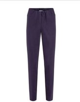 Sensia Mode Pantalon Penny - Elastieke band & Korte Lengtemaat - Bordeaux-  maat 40