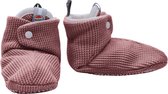 Lodger Babyslofjes - Slipper Ciumbelle  - Donkerroze - 3-6 mnd