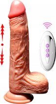 TipsToys Roterende Dildo Vibrator voor Gspot met Afstandsbediening