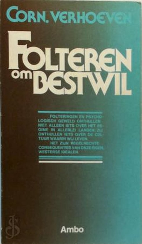 9789026303661 - Folteren om bestwil - Verhoeven