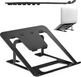 Ergo Office - Support pour ordinateur portable pliable ultra fin en aluminium - convient pour 11-15''