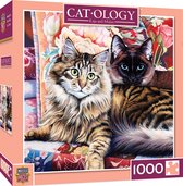 Masterpieces Puzzle Cat-ology Raja and Mulan Puzzle 1000 pieces