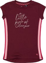 Quapi meisjes t-shirt Madri Red Maroon