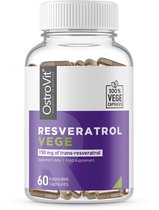 Resveratrol 150mg - Vegan - 60 Capsules - OstroVit