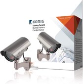 König SAS-DUMMYCAM30 Dummy Camera In Buitenbehuizing