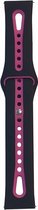 Samsung Gear S3 Sport bandje duo / Galaxy Watch 46mm SM-R810 Blauw/Paars Large