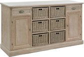 Dressoir | hout | naturel | 158x40x (h)85.5 cm