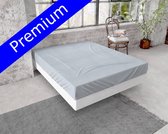 Premium Warme Flanel Hoeslaken Eenpersoons Grijs | 90x200/210 | Extra Zacht En Hoogwaardig | Slimme Pasvorm | Bescherming Tegen De Kou | Donsachtige Laagje