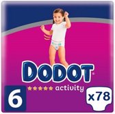 Dodot Activity Maat 6 - 78 Luiers Voordeelpak