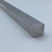 Aluminium Vierkantstaf 14mm - 1 meter