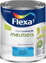 Flexa Mooi Makkelijk Verf - Meubels - Mengkleur - Vol Zee - 750 ml