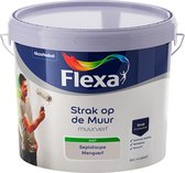 Flexa Strak op de Muur Muurverf - Mat - Mengkleur - Sepiataupe - 10 liter