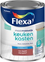 Flexa Mooi Makkelijk Verf - Keukenkasten - Mengkleur - Vol Appel - 750 ml
