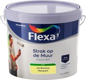 Flexa Strak op de Muur Muurverf - Mat - Mengkleur - Vol Bamboe - 10 liter