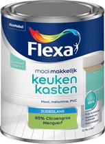 Flexa Mooi Makkelijk Verf - Keukenkasten - Mengkleur - 85% Citroengras - 750 ml