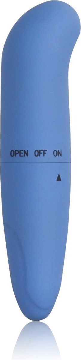 Power Escorts Mini G Spot Vibrator - 12 cm - Blauw