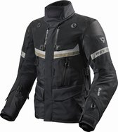 REV'IT! Dominator 3 GTX Black Motorcycle Jacket M - Maat - Jas