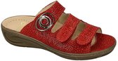Fidelio Hallux -Dames -  rood - slippers & muiltjes - maat 37