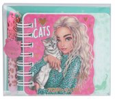 Topmodel Notitieboek Met Pen Cats Meisjes Roze 40 Pagina's
