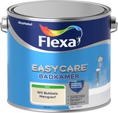 Flexa Easycare Muurverf - Badkamer - Mat - Mengkleur - Wit Bubbels - 2,5 liter