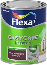 Flexa Easycare Muurverf - Keuken - Mat - Mengkleur - Puur Aubergine - 1 liter