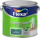 Flexa Easycare Muurverf - Keuken - Mat - Mengkleur - Teal - Kleur van het Jaar 2014 - 2,5 liter