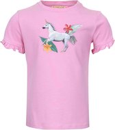 Someone T-shirt meisje bright pink maat 110