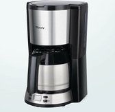 Sboly® - Koffiezetapparaat - Thermo Koffiekan SYCM-9110 900W met Anti-druppelfunctie en warm houdstand - Timer functie
