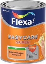 Flexa Easycare Muurverf - Mat - Mengkleur - 85% Pompoen - 1 liter