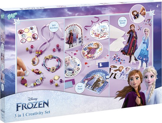 Totum - Disney Frozen 2 - Hobbypakket - Knutselset - 3 in 1
