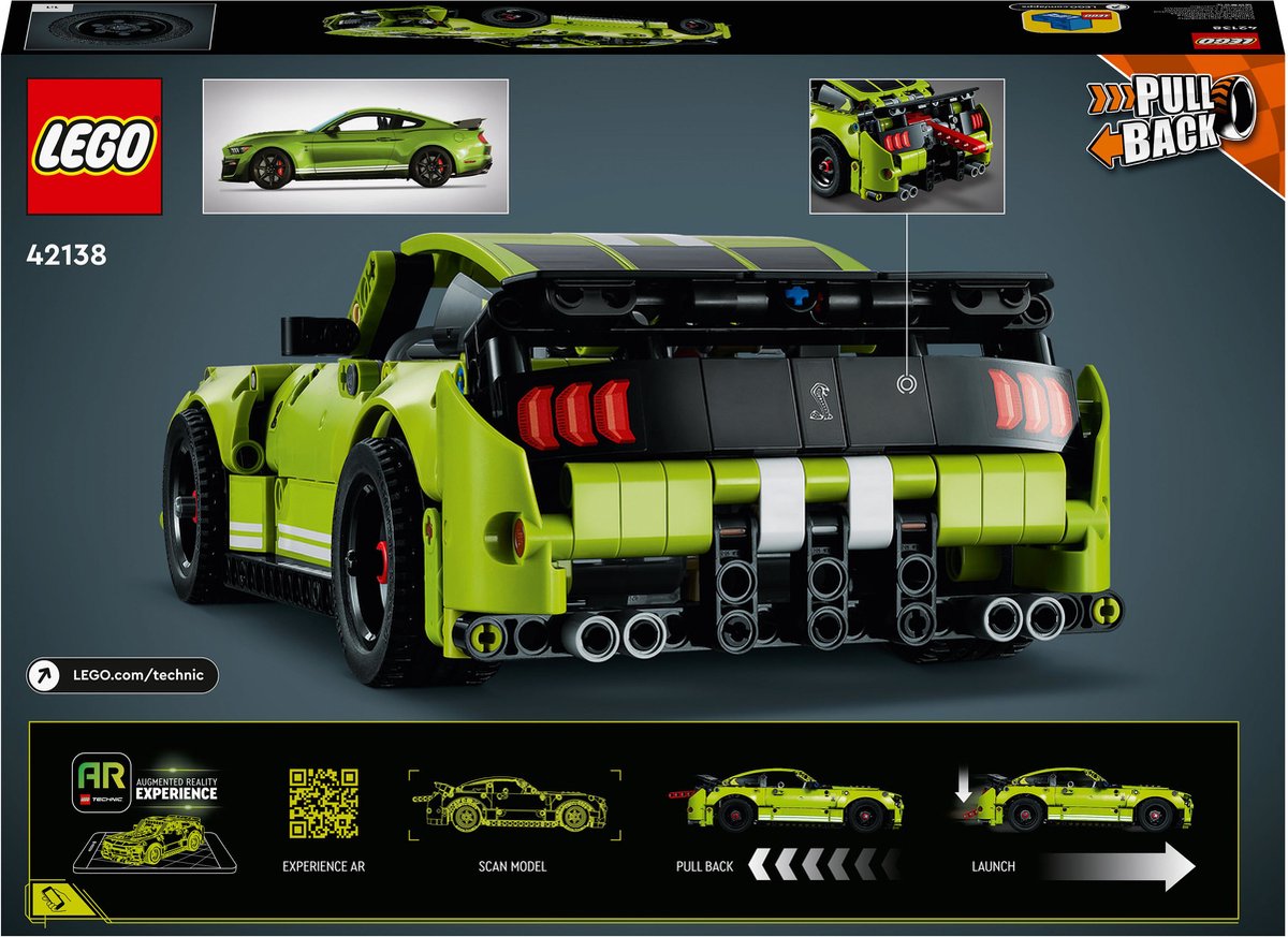 LEGO Technic Ford Mustang Shelby GT500 - 42138 — afbeelding 10