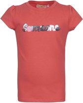 Someone T-shirt meisje coral maat 122