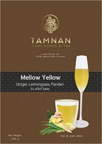 Gember/pandan kruidenthee 100 gram - Mellow Yellow- Cadeauverpakking- Tamnan Thai Herbs & Tea