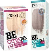 Prestige BeExtreme Semi-Permanente Grijze Haarkleuring - Bleach kit & Titan Grey Voordeelset