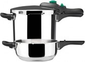 Snelkookpan set | 6L & 3L| Pressure Cooker | snelkook pan inductie | Voor alle soorten keukens