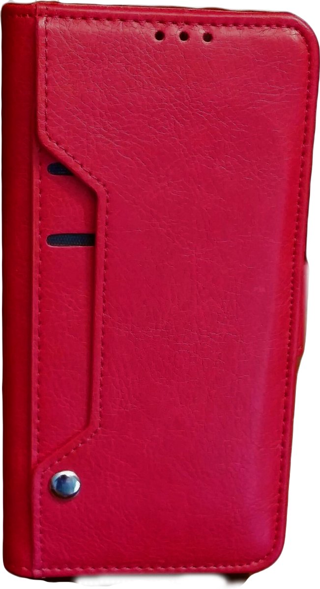 Samsung Galaxy S10 Wallet red Samsung Galaxy S10 Hoes Rood