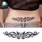 Prachtige Vlinder Tattoo | Hoge Kwaliteit Nep Tattoeage | Aantrekkelijke Tattoeage Voor De Meeste Vrouwen |Tatoeage | Sexy | Vlinder