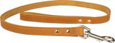 Classy leder leiband Cognac 100cm/18mm