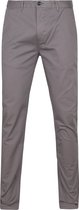 Scotch and Soda - Stuart Chino Grijs - Regular-fit - Chino Heren maat W 36 - L 36