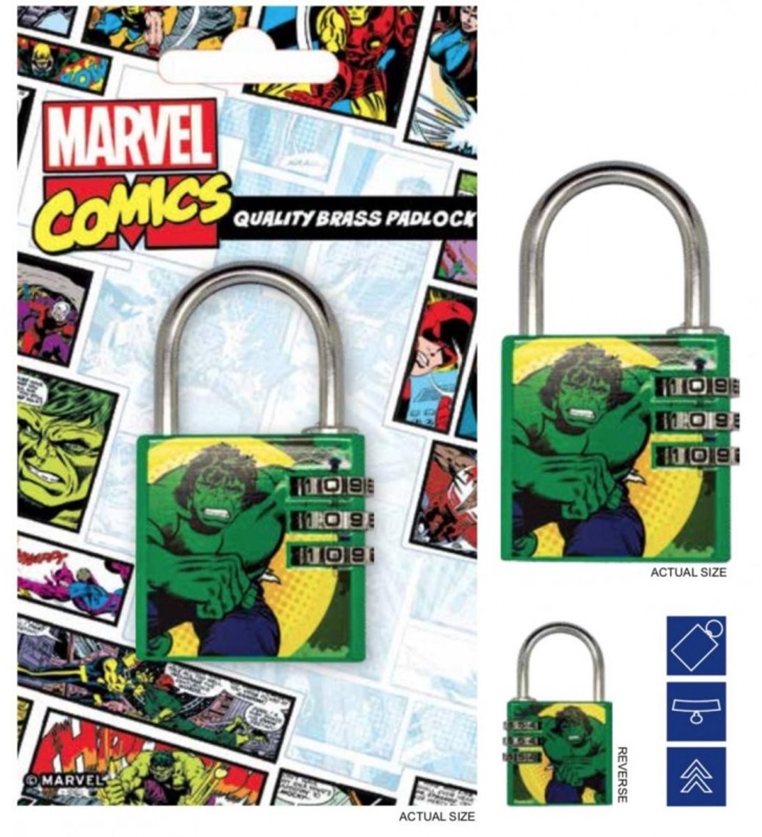 MARVEL - Hangslot let code - Hulk