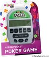 Afbeelding van het spelletje HappyFunToys - Elektronisch Retro Poker zakspel 5-in-1 - reisspel - kaartspel - pocketspel