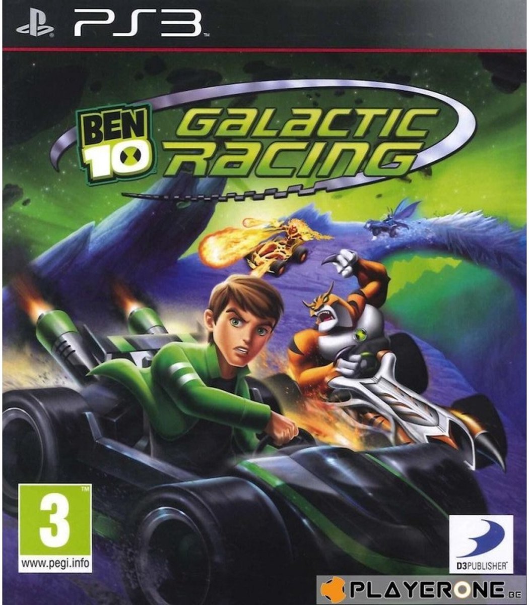 Ben 10 Galactic Racing zonder boekje (PS3 tweedehands game)