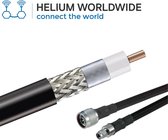 HWW- 5m LMR-400 N-Male to SMA-RP-Male Helium Loww Loss