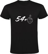 55 jaar Heren t-shirt | verjaardag | feest | grappig | cadeau | Zwart