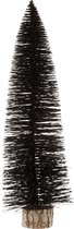 Kerstboom | kunststof | zwart | 20x20x (h)60 cm