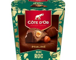 Côté d'Or Mini Roc Praliné Chocolade Bonbons 195g - Kerstcadeau - Chocoladecadeau - Gift - Bonbons - Pralines