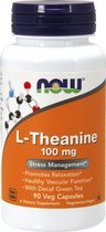 NOW Foods - L-Theanine 100mg - 90 veggie caps